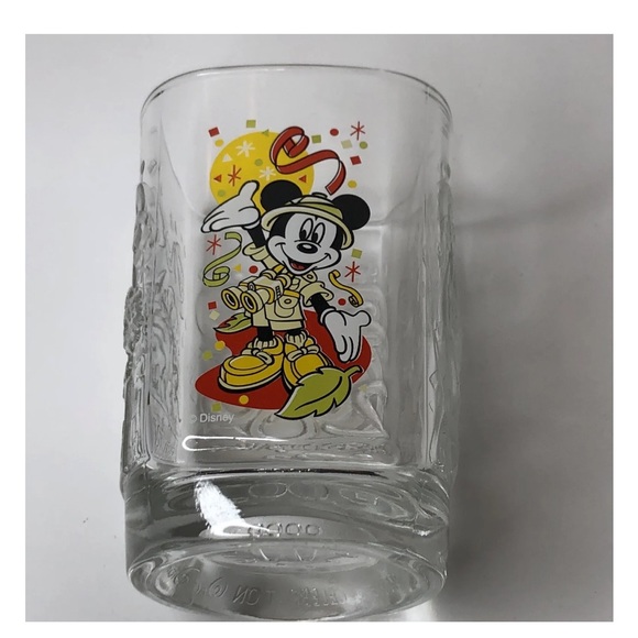 Walt Disney World McDonalds Collectible Glass 2000 Mickey Animal Kingdom - Picture 9 of 12